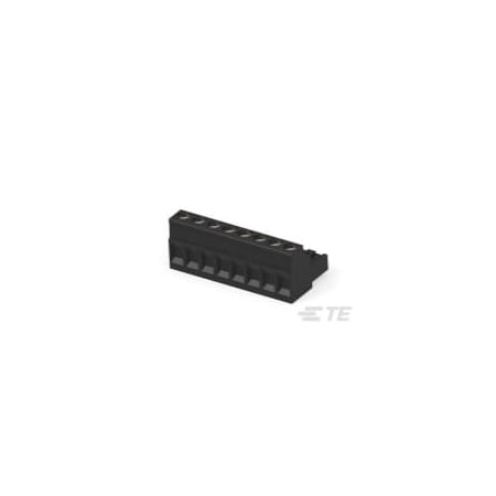 Te Connectivity 8 POS 5.08MM R/A PLUG TRM BLK 796635-8